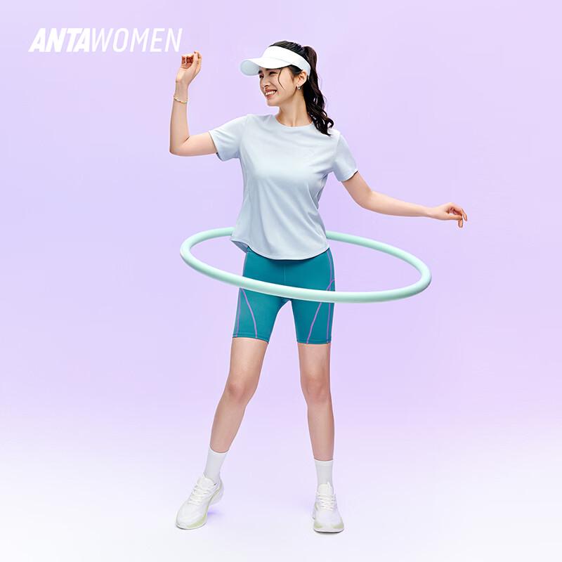Anta Women's Quick-Dry Slim Waist Sports T-Shirt
