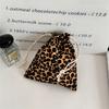 Cute Bow Print Drawstring Bags Women's Handbag Coin Purse Coin Pouch Key Lipstick Storage Bag Jewelry Dust Bag Packaging Pouch