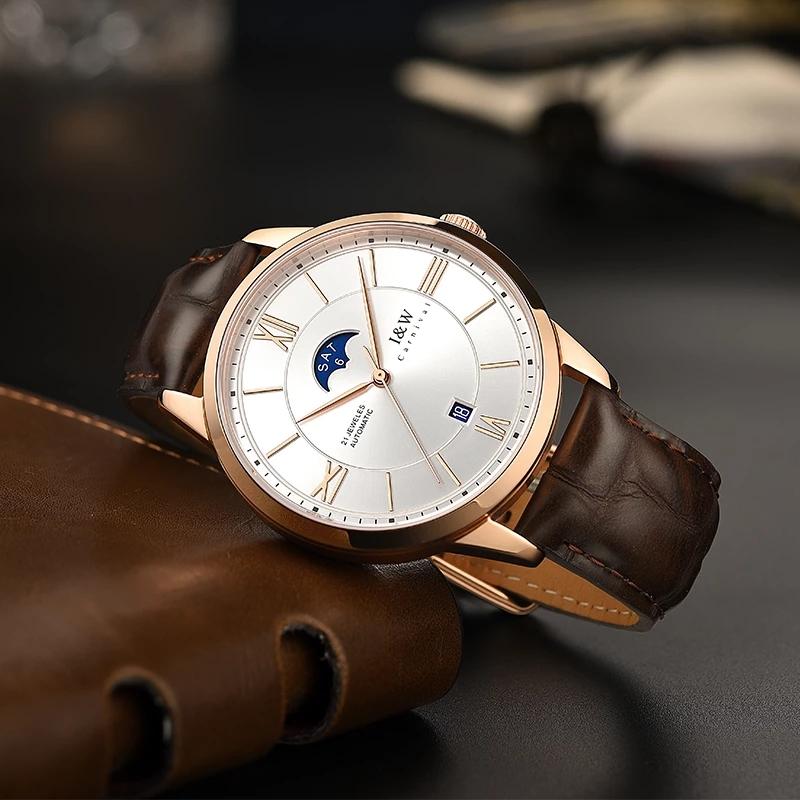 Montre Homme CARNIVAL Mechanical Business Watch for Man Brand Luxury Automatic Wrist Watch Men 30M Waterproof Reloj Hombre