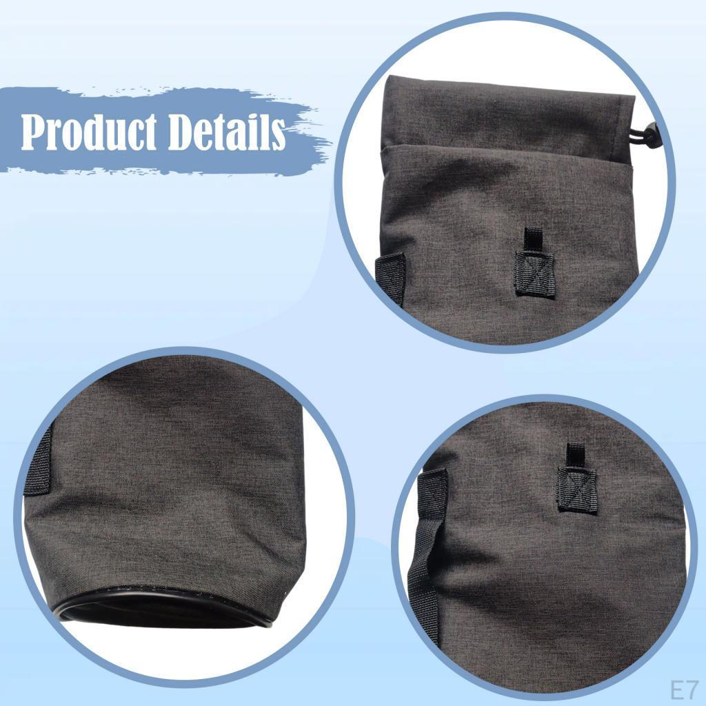 Insulated Bottle Holder Bag Water Cover Oxford Cloth Shoulder Strap Dustproof Suitable for