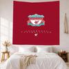 Liverpool Football Club Vægdekoration Vægtæppe Kunst Til Kæledyrsminde Fødselsdag Bryllupsfest Baggrund Familiegave