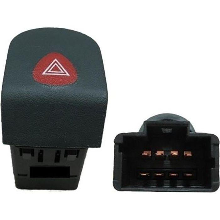 

BOUTON WARNING Noir FEUX DE DETRESSE RENAULT Kangoo 7700308821 Pro-Plip