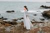 Wedding Long Dress [Fiveen] Dress, After-Party, Pre-Wedding Photo, Dress, Sleeves, After-Party, Bride, Self-Photo, After-Party, White, (S)