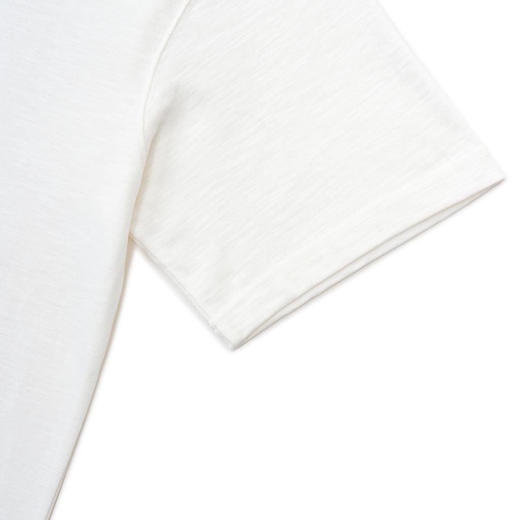 Li Ning Revive Series Casual Printed Short Sleeve T-Shirt Unisex Tops Off-White AHSW269-3