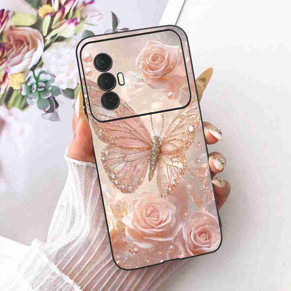 For Tecno Spark 8 Pro KG8 Casing Lovely Cartoon Protection Phone Case For Tecno Spark 8 Spark8 KG6 Soft TPU Silicon Cover