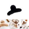 Luxurious Plush Hair Claw Clip For Effortless Chic Hairstyles In Multiple Colors