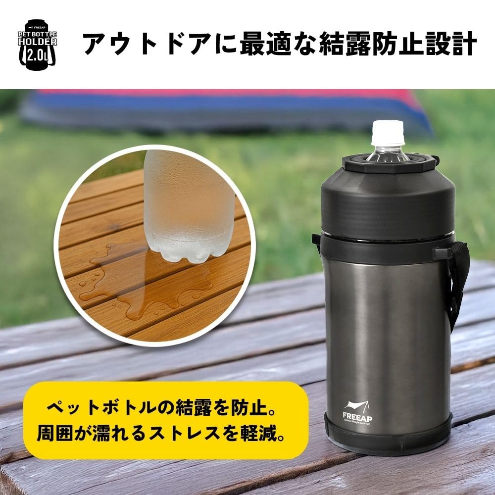 Park Lane 2.0L Water Bottle Holder (K-10974) - Insulated Water Bottle Case, Water Bottle Cover, Water Bottle Cooler, Fits 2L Water Bottles and