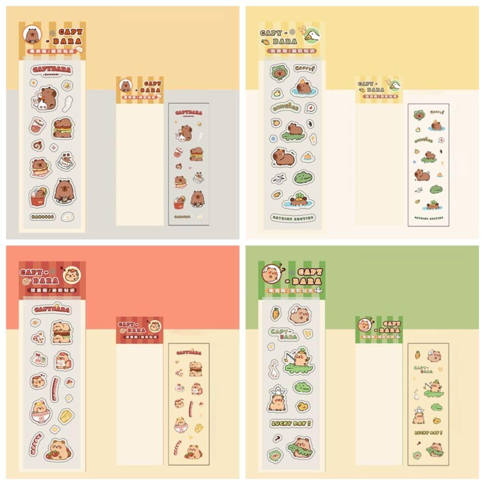 Cartoon DIY Notebook Diary Decoration Paste Cute Guka Scrapbooking Decorative Sticker  Wall