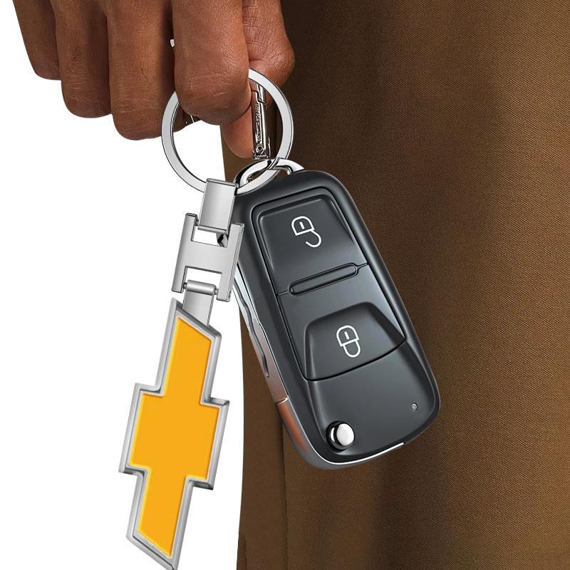 Auto-Emblem Schlüsselanhänger Schlüsselring Zubehör für Chevrolet Chevry Cruze Impala Camaro Garna Equinox Volt Yakista AVEO Limousine Schrägheck Malibu Trax Aveo