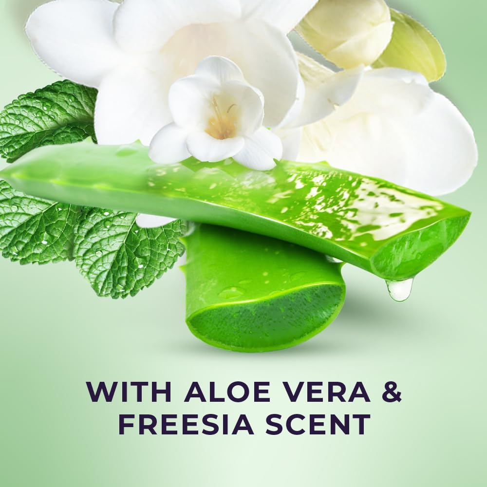 Lux Fresh Aloe Body Wash With Freesia Scent 245 Ml Paraben Free Gentle Cleansing For Soft Glowing Skin Hydrating Shower Gel