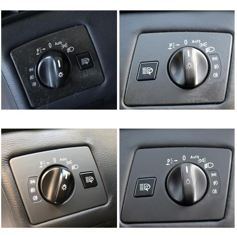 For Mercedes Benz CL Class Headlight Switch Cover CL600 W215 Headlight Switch Knob Adjustment Control Panel 2155450104 2000-2006