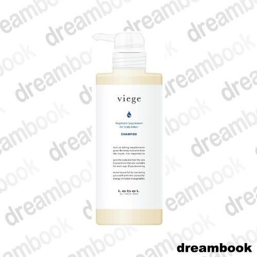 Lebel Viege Shampoo 600 ml / Volume Treatment 600 ml / Soft Treatment 600 ml