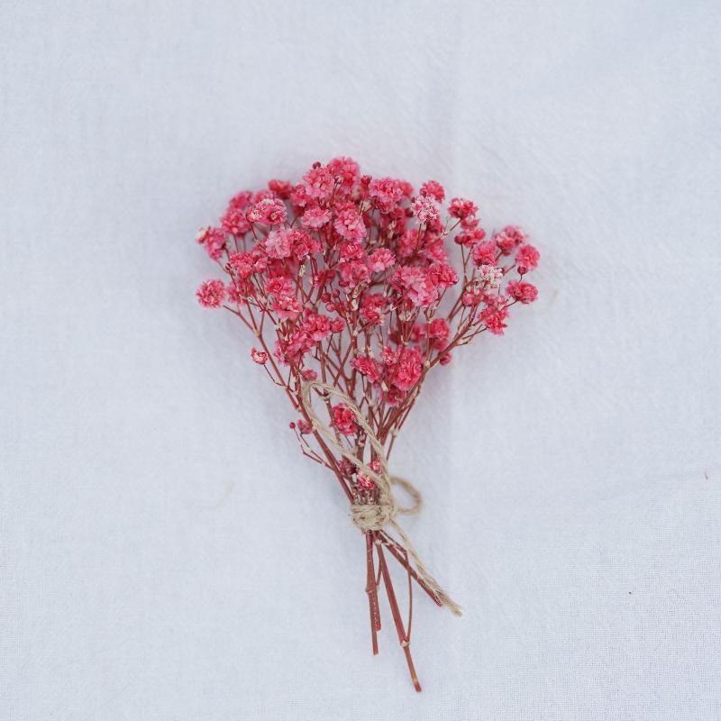 Handcrafted Mini Natural Dried Flower Bouquet 1Pcs Groomsmen Buttonholes for Wedding Bridesmaid Corsage Rustic Decor