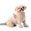Winter Hunde Overall Mantel Warm Vierbeinig Haustier Jacke mit D-Ring Weiche Flanell Kleidung für Kleine Mittelgroße Hunde Yorkshire Chihuahua Welpen Kostüm Outfit