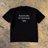 Camiseta de Marca de Luxo 2025 com Estampa de Letras Mulheres Camisetas de Algodão Manga Curta Camiseta Y2k Blusas de Verão Roupas Unissex Streetwear