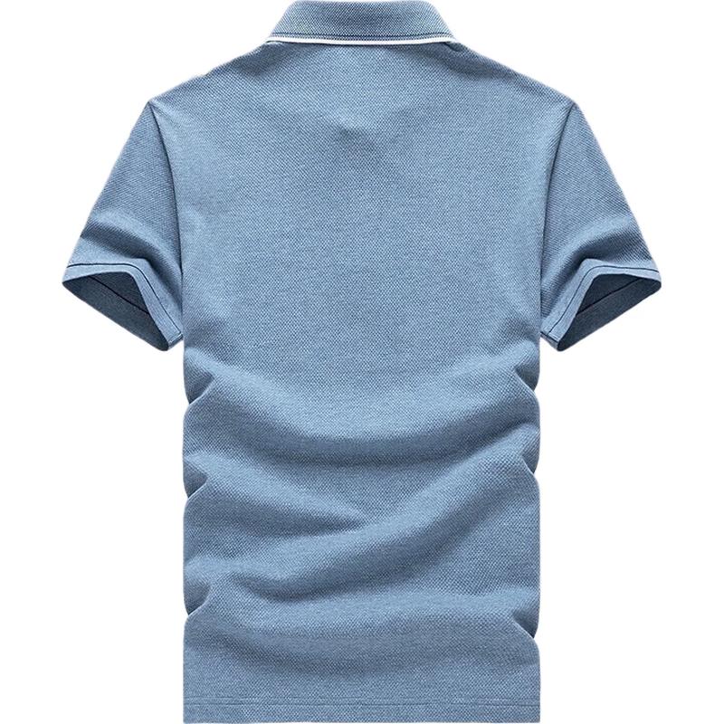 Seven Wolves Men's Business Casual Piqué Polo Shirt