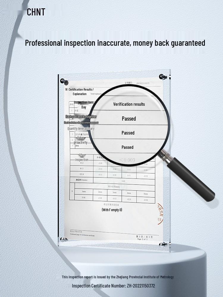 Zhengtian Stainless Steel Digital Vernier Caliper with High Precision Micrometer Display
