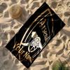 Arsenal F.c. Personalized Name Beach Towel Super Soft & Absorbent Perfect for Traveling Yoga Camping and Swimming