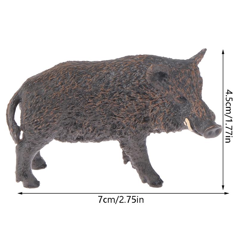 Simulace Divočák Pvc Model Kreslená Figurka Děti Předškolní Figurka Hračka Dekorace Dárek