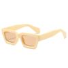 New Style Sweet-Cool Square-Frame Sunglasses Women's Street Style Trendy Fashion Sunglasses 5384