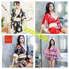 Plus Size Japanischer Stil Kimono Dessous Set - 200 Jin