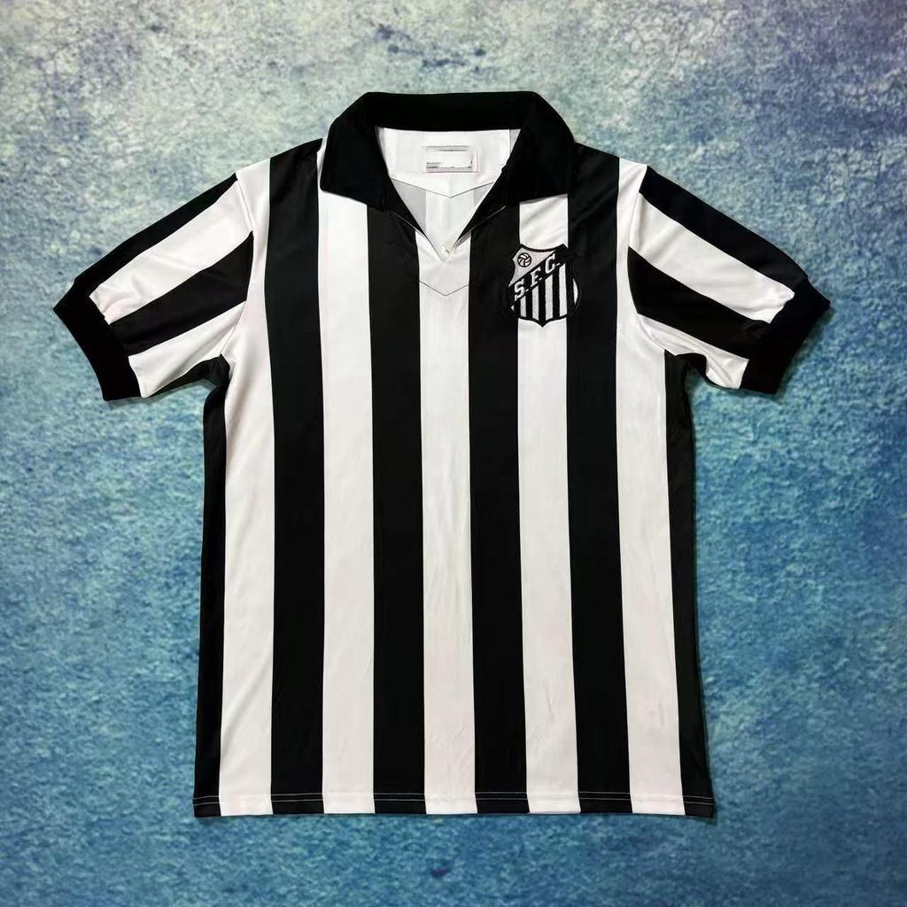 Maglia Retro Neymar Santos FC #11 - Maglia da Calcio Classica Ricamata a Maniche Corte
