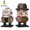 LEQUMOC Horror Movie Figures Stephen King It Pennywisedss the Clown Joker Doll Building Blocks Toys For Gift