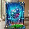 Soccer Skills Mastery Theme blanket Lightweight Warm Flannel Blanket Decorative Throw Blanket for Home Decoration