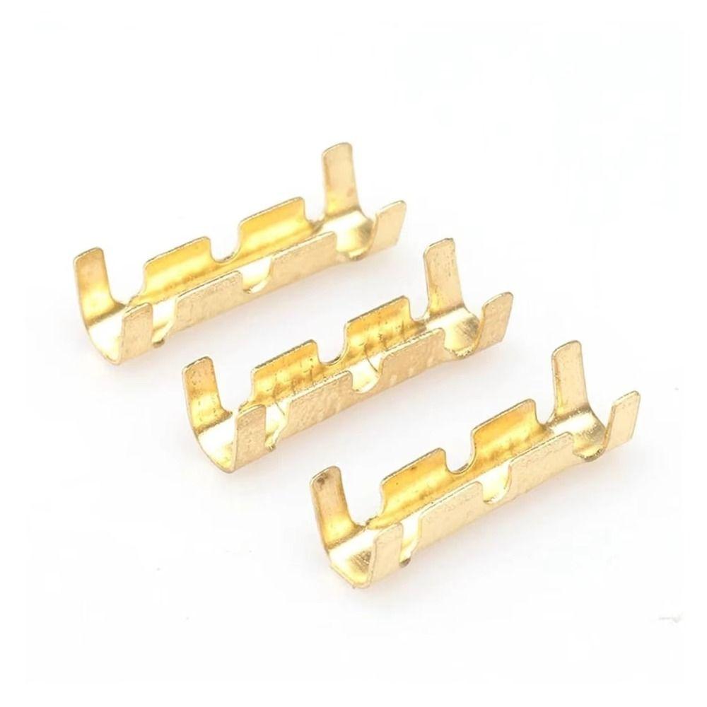 100Pcs Small Tooth U-shaped Terminal 453 Cable Connectors New Wire Quick Connector Terminal