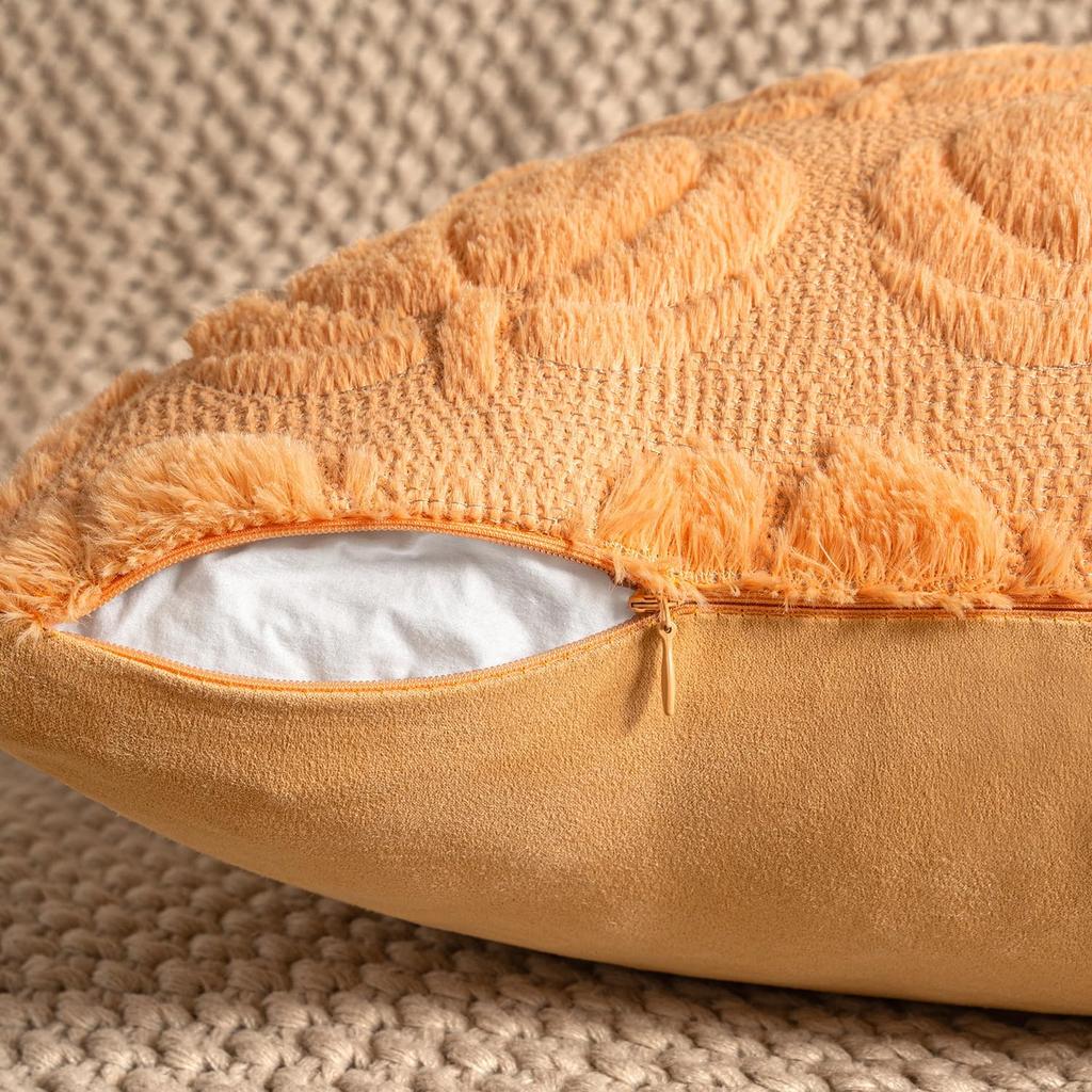 Halloween Pumpkin Embroidered Plush Pillowcase Cojines Simple Throw Headboard Pillow Cushion Covers Halloween Party Supplies