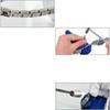 19-Piece Watch Repair Kit: Disassembly, Strap Replacement, Spring Bars, Strap Remover, Punch Pin Tool.