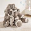 25-60CM Soft Lifelike Mammoth Elephant Plush Large Elephant Toy Stuffed Animals Plushies Pillow Accompany Doll Gift