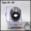 Motorcycle Exhaust Pipe Clamp Mount Support Holder for FMF Mufflers Escape Moto Exhaust Supporting Bracket