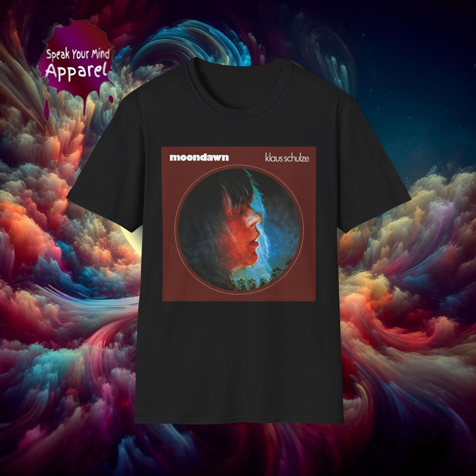 Soft Cotton T-Shirt. Klaus Schulze Moondawn L