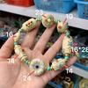 Tibetan Style Enamel Beaded Bracelet, Multicolor Vintage Gold-Plated Ethnic Jewelry,Handmade Enamel Charm Bracelet
