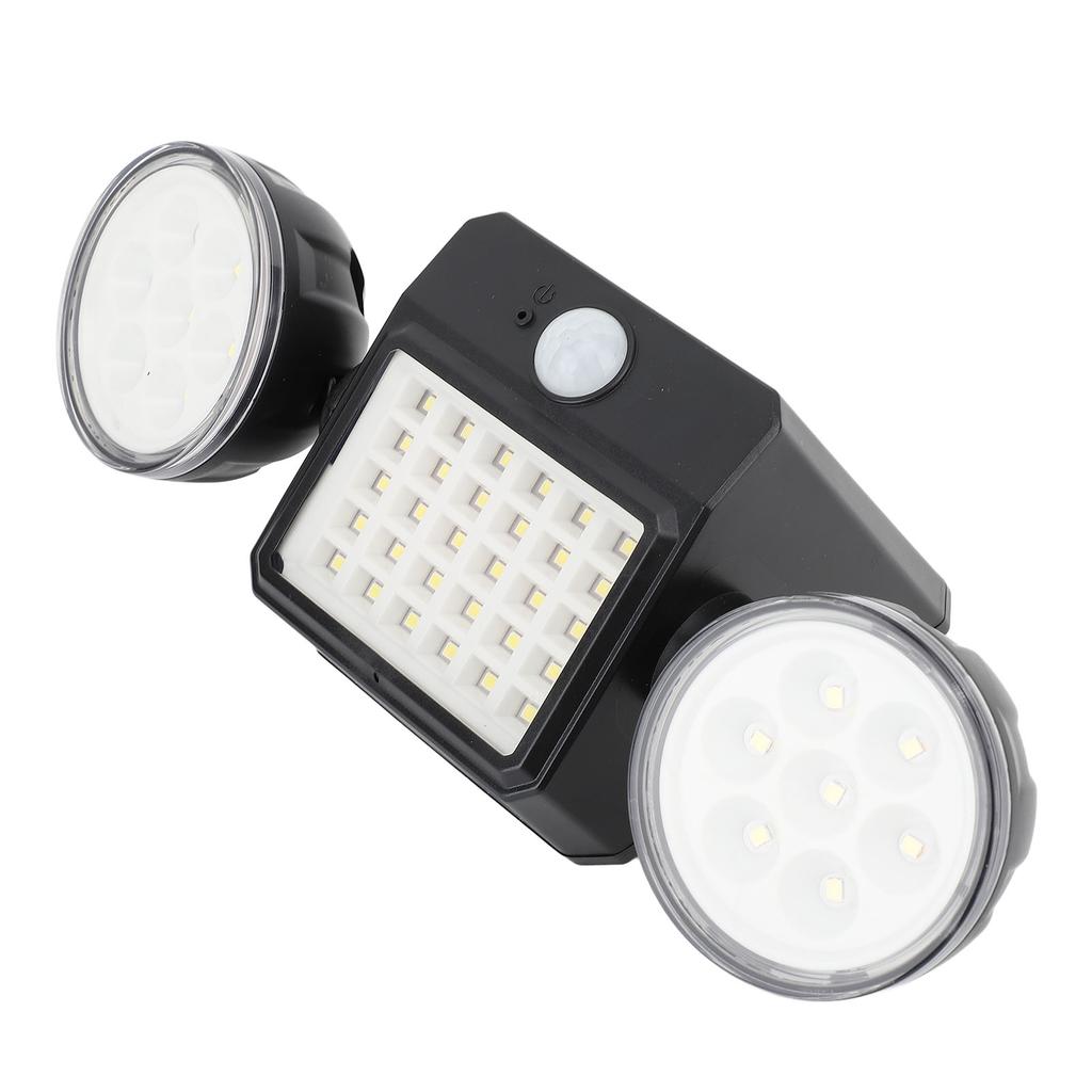 Outdoor Solar Light Multi Heads Motion Sensor IP65 Waterproof LED Security Light for Garden Yard Garage