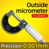 Precise Gauge Micrometer 0-25mm 0.01mm Outside Metric Caliper Measurement Micrometer Tool Mechanical Micrometer