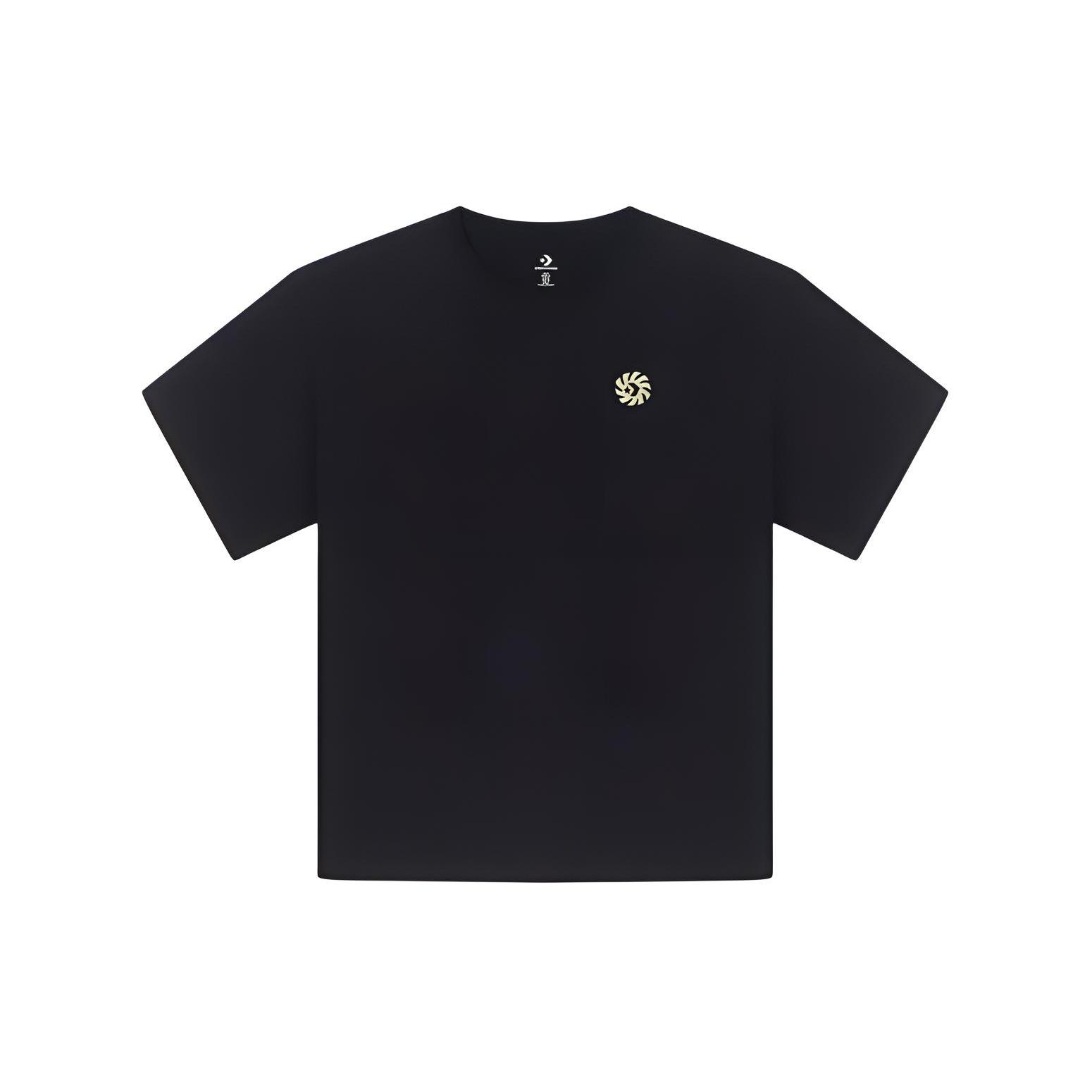 Converse Festival Vibe T-Shirt Asia Sizing Black Men s 10026424-A01 M
