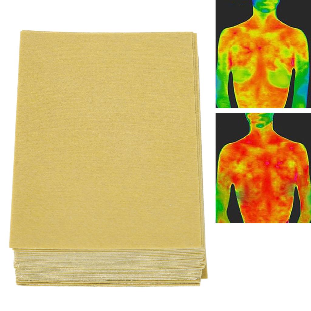 Warme Fußpflaster Schnelle Penetration Ergonomisches Design Guter Konditionierungseffekt Natürliche Sichere Klebstoffe Fußwärmer