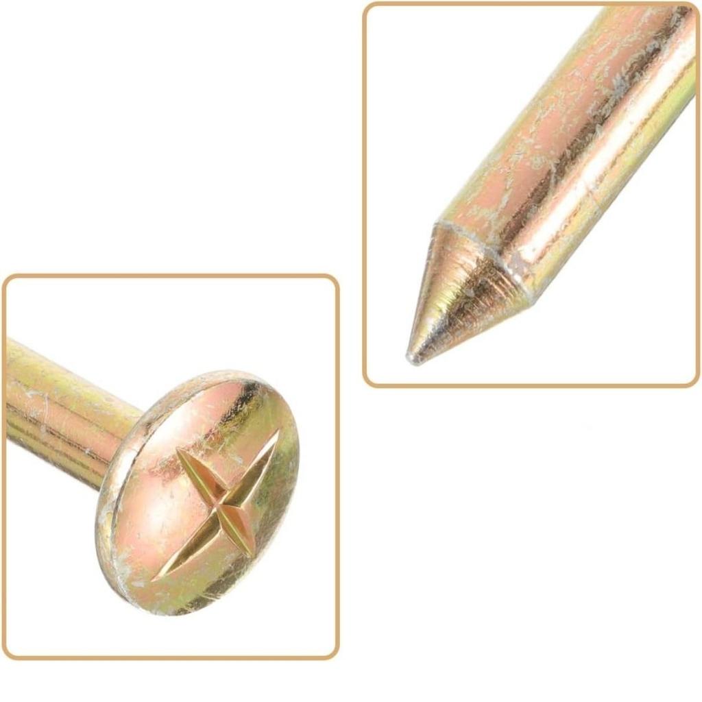 10 X Stainless Steel Siding Surveying Nails 10cm