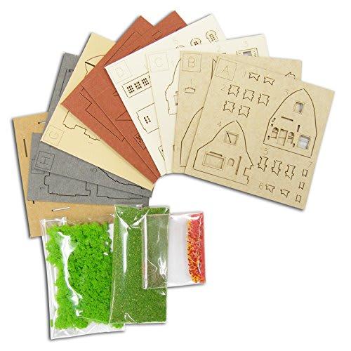 Sankei Studio Ghibli Mini Kiki's Delivery Service Okino Residence Non-Scale Paper Craft MP07-06