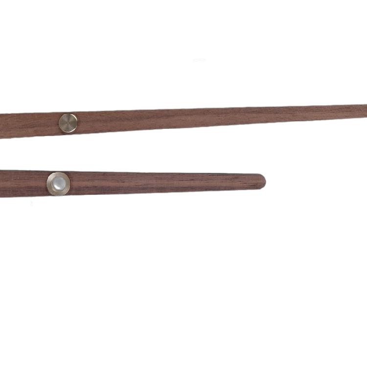 5 Set Lancette Orologio in Legno di Noce per Fai da Te e Riparazione Orologi da 12 14 pollici