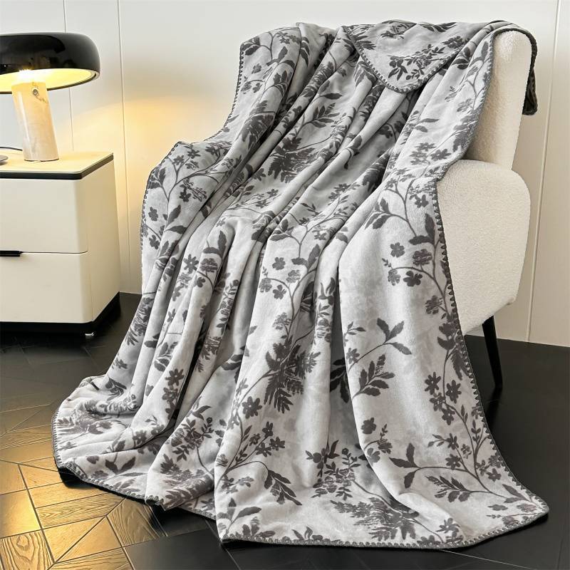 Digital printing blanket blanket can be used on both sides, soft and comfortable, anti-static and no hair loss