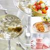 60 Pieces Cocktail Picks Stainless Steel Cocktail Skewers Set Reble Metal Martini Picks 4.3 Inches Sandwich Appetizer Toothpicks for Party Home Bar