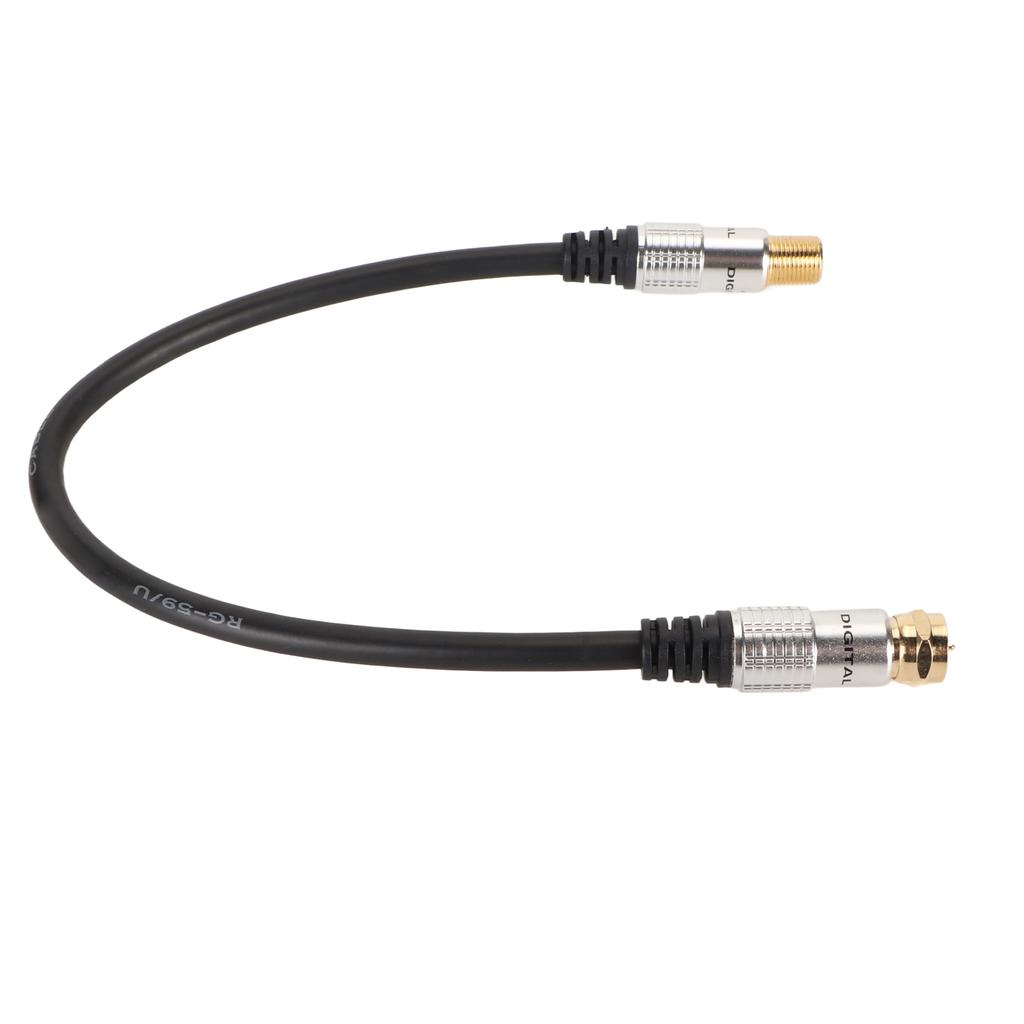 Kabel typu F samec na samici pozlacený konektor digitální zvuk video koaxiální kabel pro HDTV CATV