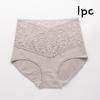 1/3Piece Lot High Waist Lace Women Panties Pure Cotton Crotch Panty Front and Back Leak-proof Underwear
