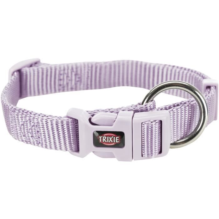 Collier - Trixie - New Premium - Lilas - 22-35cm - 10mm - Réglable