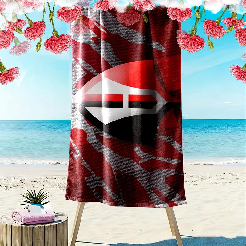 Atlas FC Print Beach Towel, Large Soft Quick Dry Towel for Beach Camping Swimming