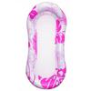Flower Pattern Inflatable Lounger Portable Floating Bed Foldable Water Chair Wholesale