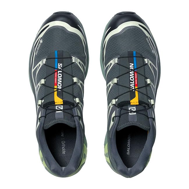 Salomon SNEAKERS XT-6 GTX Gore-Tex Performance Sneakers (L47581300) for Men and Women, Size 24.5cm - URBAN CHIC/BLACK